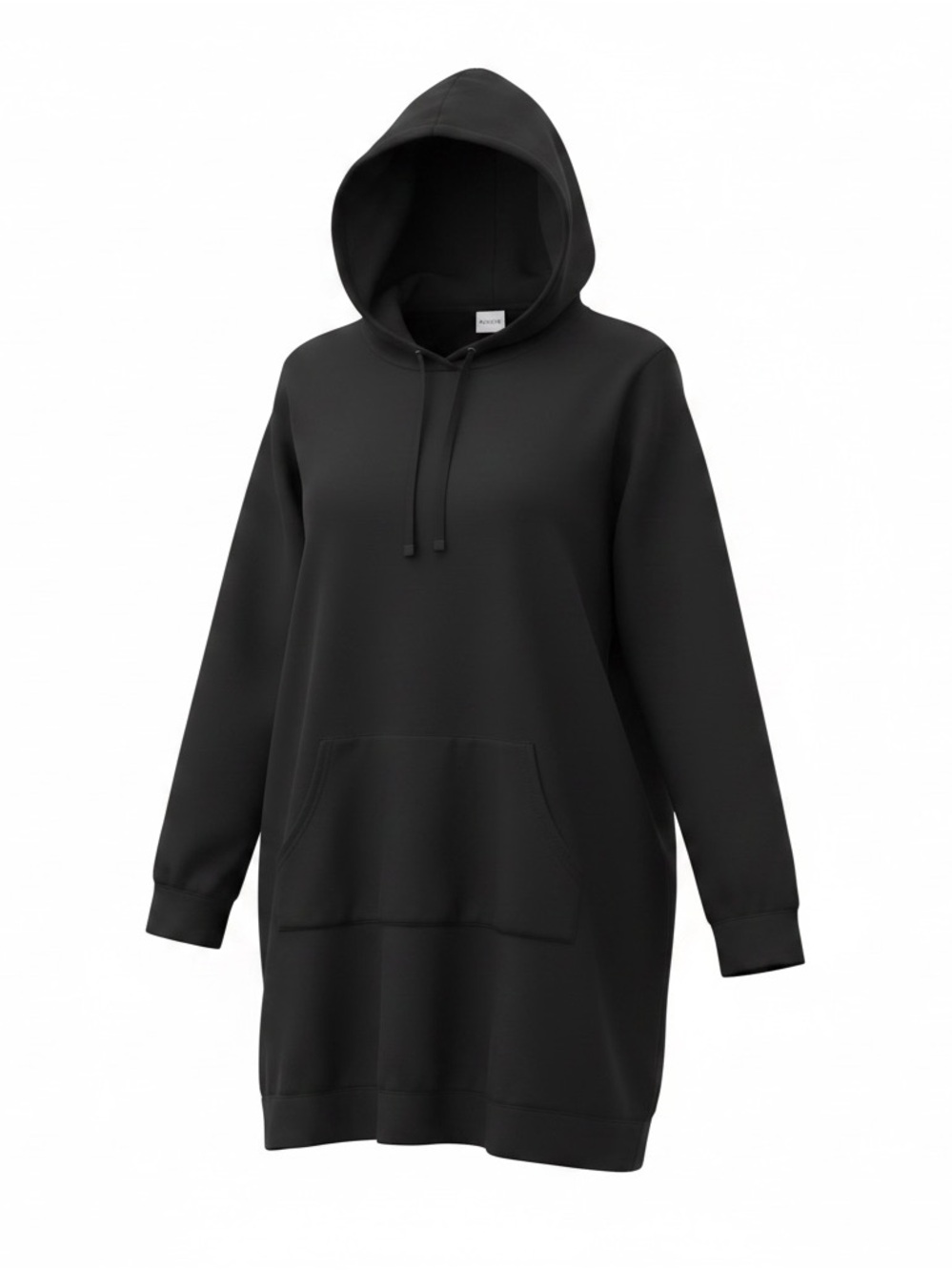 Fabletics Black Hoodie with Drawstrings